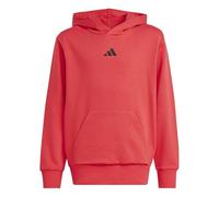 adidas Unisex Kinder Essentials Pocket Hoodie, Pure Ruby/Black, 7-8 Years