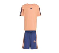 adidas Unisex Kinder Essentials Small Logo Stripes T-shirt Set JOGGER