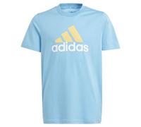 ADIDAS Kinder Shirt Essentials Two-Color Big Logo Cotton SEBLBU/SEMSPA/WHITE 176 (4067887541213)