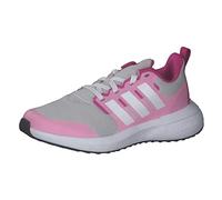 Adidas Sportschuhe Fortarun 2.0 Cloudfoam Schnürer Unisex-Kinder Grau/Weiß/Beam Pink 38 2/3 EU