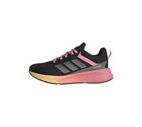 adidas Unisex Kinder Fortarun 4.0 Shoes JUNIOR, core Black/Iron met./Bliss pink, 36 2/3 EU