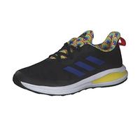 adidas Unisex Kinder Fortarun K Laufschuhe, Core Black Team Royal Blue Impact Yellow, 38 2/3 EU