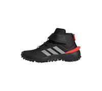 adidas Trail-Laufschuhe Fortatrail EL (Freizeit, All Terrain, Klettverschluss) schwarz/silber/rot Kinder, Größe Euro (US) 38 2/3 (6)
