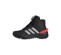 Adidas Unisex Kinder Fortatrail Shoes Kids, Core Black/Silver/Red, 38 2/3 EU