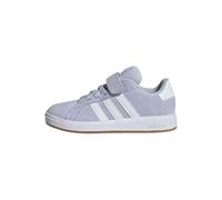 adidas Unisex Kinder Grand Court 00s Shoes Children, CBLACK/FTWWHT/CRSK, 35 EU