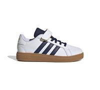 adidas Unisex Kinder Grand Court 2.0 Shoes Children, FTWR White/Dark blue/GUM10, 35 EU