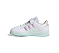 adidas Unisex Kinder Grand Court 2.0 Shoes Children, FTWR White/Iridescent/Halo Mint, 33 EU