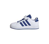 adidas Unisex Kinder Grand Court 2.0 Shoes Children, FTWR White/Team royal Blue/core Black, 34 EU