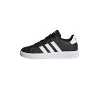 adidas Unisex Kinder Grand Court Lifestyle Tennis Lace-Up Shoes, Core Black / Cloud White / Core Black, 32 EU