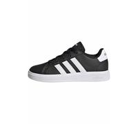 adidas Unisex Kinder Grand Court Lifestyle Tennis Lace-Up Shoes, Core Black / Cloud White / Core Black, 37 1/3 EU