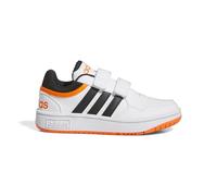 adidas Unisex-Kinder Hoops 3.0 CF C Sneaker, Cloud White/Core Black/Impact Orange F22, 35 EU