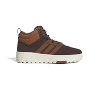 Sneaker ADIDAS SPORTSWEAR "KINDER HOOPS 4.0 MITTELHOHER", Gr. 39, shadow braun, supplier colour, sanftes weiß, Leder, Synthetik, sportlich, Schuhe (10413121-39) shadow braun, supplier colour, sanftes