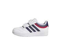 Adidas Unisex Kinder Hoops 4.0 Shoes Schuhe, Cloud White Dark Blue Team Power Red 2, 33 EU