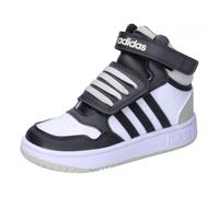 Sneaker ADIDAS SPORTSWEAR "HOOPS MID" Gr. 23, weiß (cloud white, core black, orbit grey) Kinder Schuhe (85403811-23) cloud white, core black, orbit grey