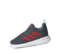 adidas Unisex Kinder Lite Racer CLN I Laufschuh, Onix/Scarle/BRCYAN-Onix Scarle Brcyan-25 EU