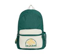 adidas Unisex Kinder Little Kids Snack Run Graphic Backpack, collegiate green/off white, One Size