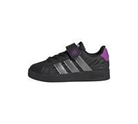 adidas Unisex Kinder Marvel Avengers Grand Court Kids Shoes, core Black/Iron met./Purple Burst, 33 1/2 EU