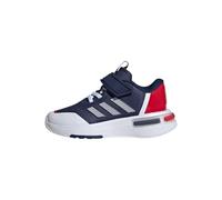 adidas Unisex-Kinder Marvel Cap Racer EL K Sneaker, Dark Blue/Cloud White/Silver Metallic, 38 EU