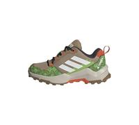adidas Unisex Kinder Minecraft Terrex AX4R Hiking Shoes, Cardboard/FTWR White/semi Impact orange, 38 2/3 EU