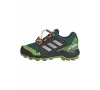 adidas Unisex Kinder Minecraft Terrex Gore-Tex Hiking Shoes, Collegiate Green/Matte Silver/semi Impact orange, 33 EU