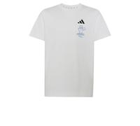adidas Unisex Kinder Minecraft Zombie Shirt, White, 9-10 Years