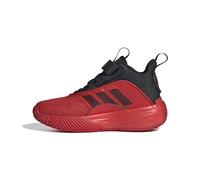 adidas Unisex OWNTHEGAME 3.0 Shoes Nicht-Fußball-Mittelschuhe, core Black/RED/RED, 39 1/3 EU