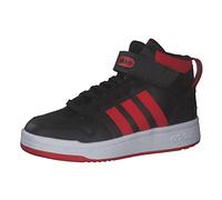 Adidas Unisex Kinder Postmove Mid Shoes, Core Black/Vivid Red/Cloud White, 38 EU