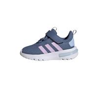 Adidas Unisex Kinder Racer TR23 Hook and Loop Shoes Kids, Crew Blue/Bliss Lilac/Blue Dawn, 38 EU