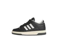 Sneaker ADIDAS SPORTSWEAR "RAPID COURT LOW", Mädchen, Gr. 37, core schwarz, sanftes weiß, carbon, Synthetik, Schuhe Sneaker, für Kinder & Jugendliche (77348867-37) core schwarz, sanftes weiß, carbon