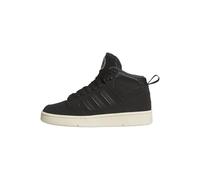 adidas Unisex Kinder Rapid Court Mid Junior Winterized Shoes, core Black/Carbon/Cream White, 38 2/3 EU