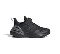 adidas Unisex Kinder RapidaSport Bounce Elastic Lace Top Strap Shoes, core black/core black/core black, 30 EU