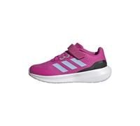 Adidas Unisex Kinder RunFalcon 3.0 Elastic Lace Top Strap Shoes, Lucid Fuchsia/Blue Dawn/Core Black, 30 EU