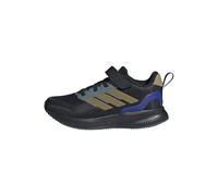 adidas Unisex Kinder RUNFALCON 5 Shoes Children, core Black/Khaki/preloved Teal, 30 EU