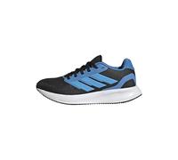 Adidas Unisex Kinder RUNFALCON 5 Shoes JUNIOR, core Black/Lucid Aquamarine/Lucid Ray Blue, 36 EU