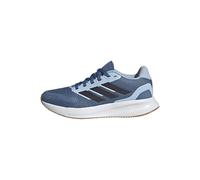 adidas Unisex Kinder RUNFALCON 5 Shoes JUNIOR, Dusky Ink/Legend Ink/Glow Blue, 38 2/3 EU