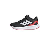 adidas Unisex Kinder RUNFALCON 5 Shoes Kids, Core Black/Cloud White/Lucid Red, 29 EU
