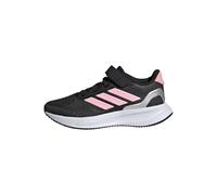 adidas Unisex Kinder RUNFALCON 5 Shoes Kids, Core Black/Pink/Silver Metallic, 33 EU