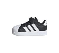 adidas Unisex-Kinder STREETTALK Schuhe Junior, Schwarz Weiß Weiß, 19.7 cm W