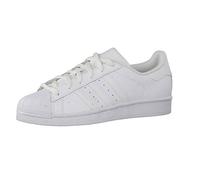 adidas Unisex-Kinder Superstar Foundation Low-Top Sneaker - Weiß (Ftwr White/Ftwr White/Ftwr White) , 37 1/3 EU