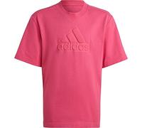 adidas Unisex Kinder T-Shirt (Short Sleeve) U Fi Logo T, Preloved Fuchsia, HR6293, 128