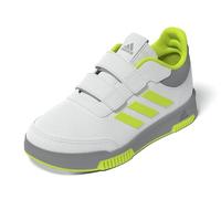 Adidas Unisex Kinder Tensaur Hook and Loop Shoes, Cloud White/Lucid Lemon/Grey Three, 30 1/2 EU