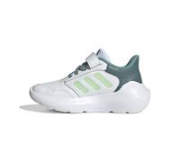 adidas Unisex Kinder TENSAUR Run 3.0 Shoes Children, FTWR White/semi Green Spark/preloved Teal, 30 1/2 EU