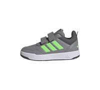 adidas Unisex Kinder TENSAUR Sport 3.0 Hook and Loop Shoes Kids, Grey Three/Lime Burst/Grey Five, 29 EU