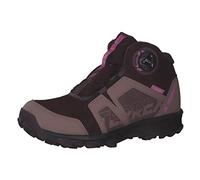 adidas Unisex Kinder Terrex Agravic Boa Mid RAIN.RDY Hiking Shoes, Maroon / Matt Purple / Wonder Red, 28 EU