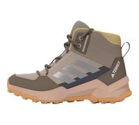 adidas Unisex Kinder Terrex AX4R MID Hiking Shoes, Wonder Taupe/Reflective Silver/Ice Tangerine, 35 1/2 EU