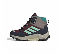 adidas Unisex Kinder Terrex Ax4R Mid Rain.Rdy Hiking Shoes, Maroon/Pulse Mint/Chalky Brown, 33 EU