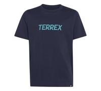 adidas Unisex Kinder Terrex Kids Multi Logo Shirt, Legend Ink, 9-10 Years