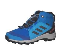 adidas Unisex Kinder Terrex Mid GORE-TEX Hiking Shoes, Blue Rush / Grey / Turbo, 34 EU