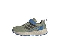 adidas Unisex Kinder Terrex Tracefinder Trail Running Shoes Children, Tent Green/Shadow Olive/ray Blue, 33 EU