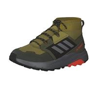 adidas Unisex Kinder Terrex Trailmaker Mid RAIN.RDY Hiking Shoes, Pulse Olive / Grey Three / Pulse Lilac, 36 2/3 EU
